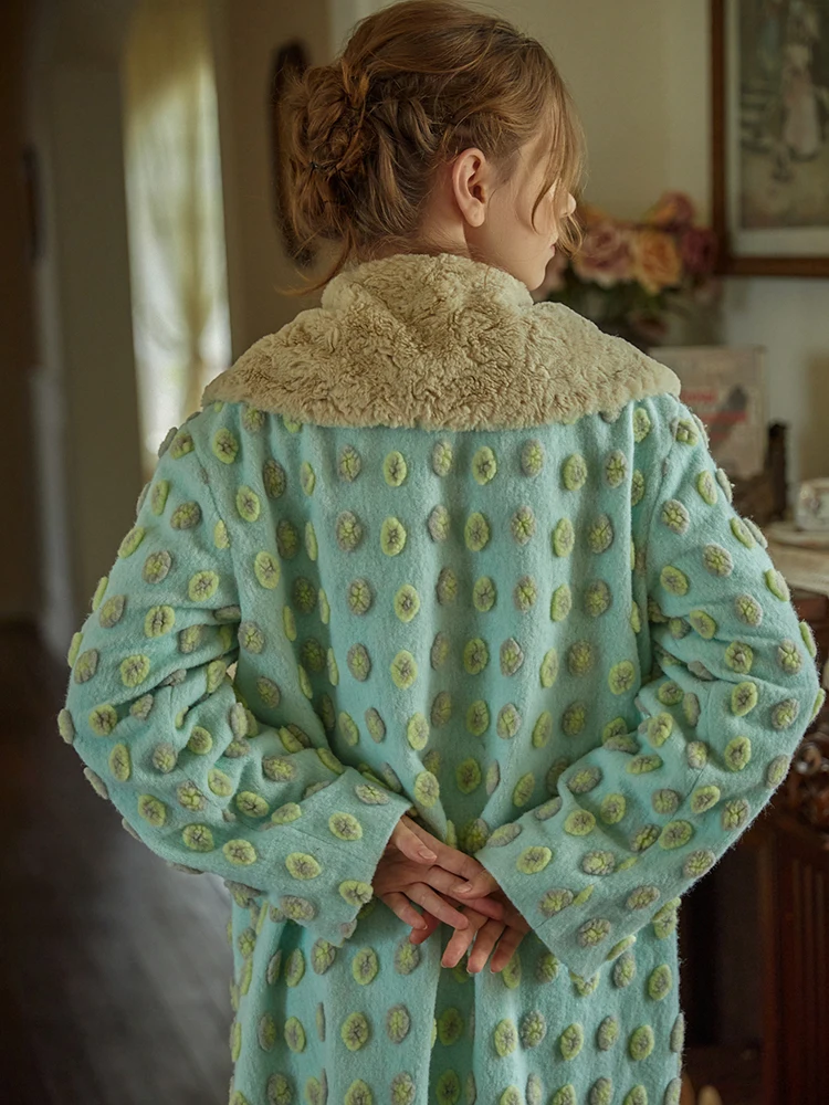 Осенне-зимнее пальто женская корейская мода свежая шерстяная куртка в стиле