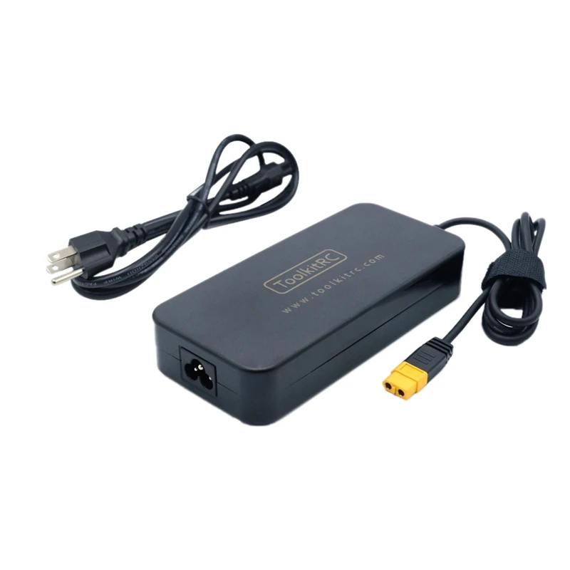 ToolkitRC AC Мощность адаптер 180W Выход XT60 Plug 19 5 V 9.23A провод с силикатной гелевой