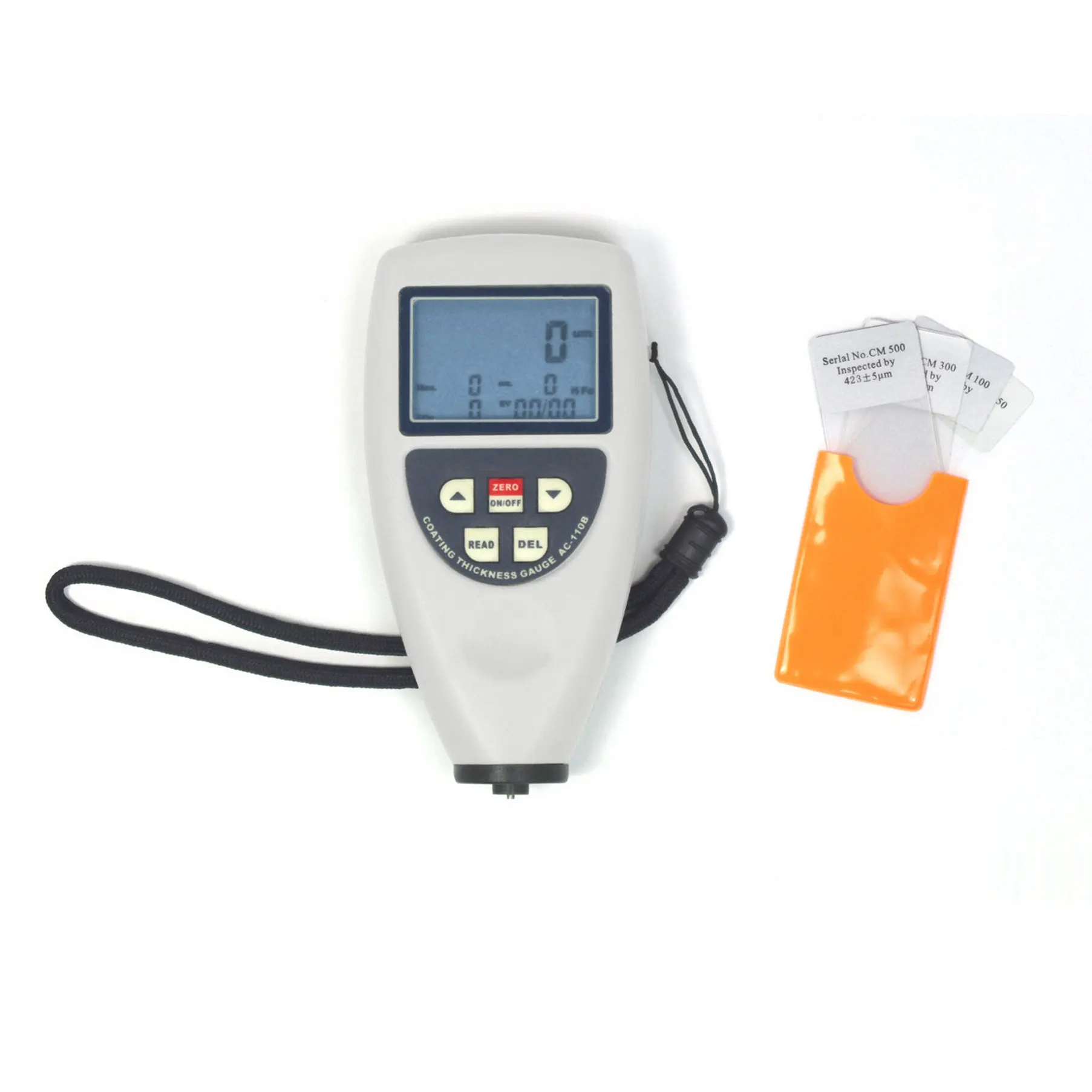 

Digital Coating Thickness Meter AC-110B quickly Integral Type Professional Plastic Paint Coating Thickness Integral Type Gauge