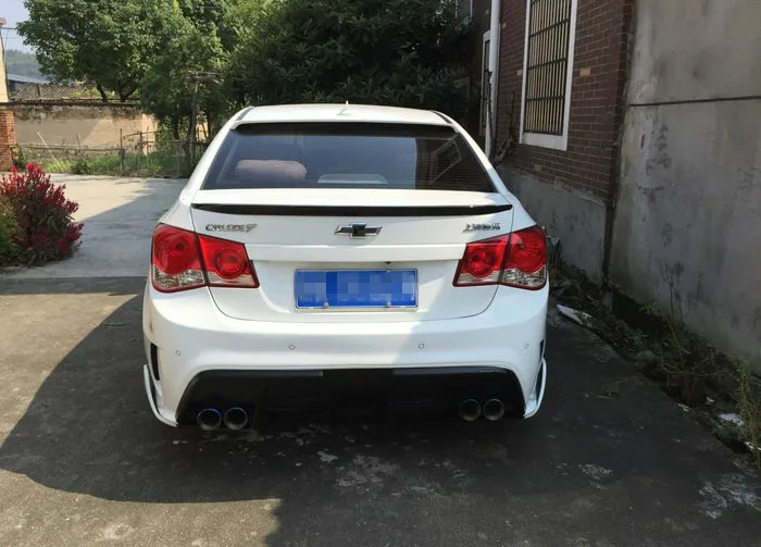 Спойлер на крышу для Cruze 2009 2014 Chevrolet KLLK спойлер из АБС пластика цвет заднего крыла