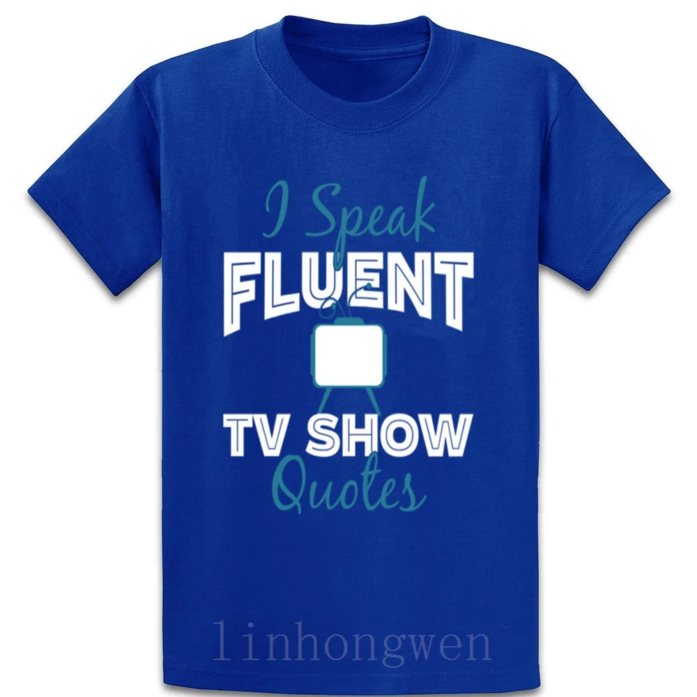 Забавная футболка с надписью I Speak Fluent Tv Show крутая хлопковая Летняя Повседневная