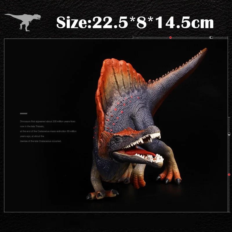 Модель динозавра спинозавра в стиле Юрского периода древняя биологическая