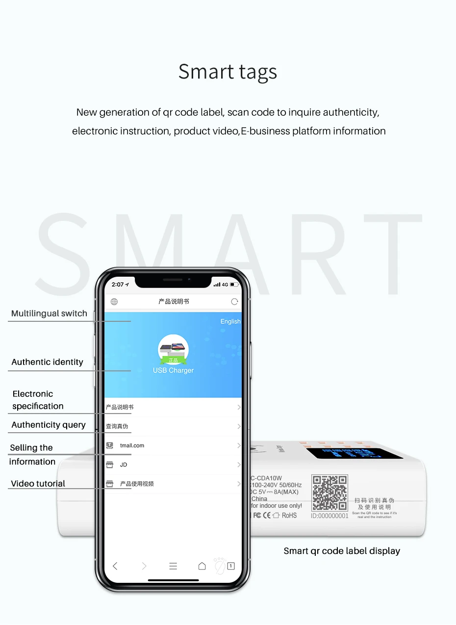 Новая мода AC Розетка 40 Вт быстрое зарядное устройство для ipad iphone huawei Xiaomi samsung LG адаптер питания смарт универсальное беспроводное зарядное устройство