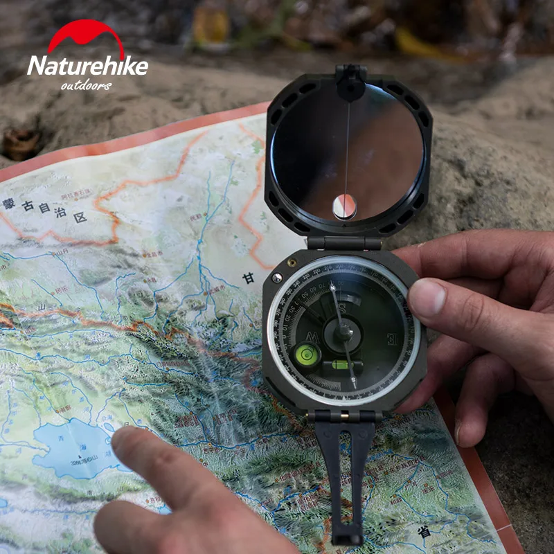 Мультифункциональный компас ночного видения Naturehike флуоресцентный