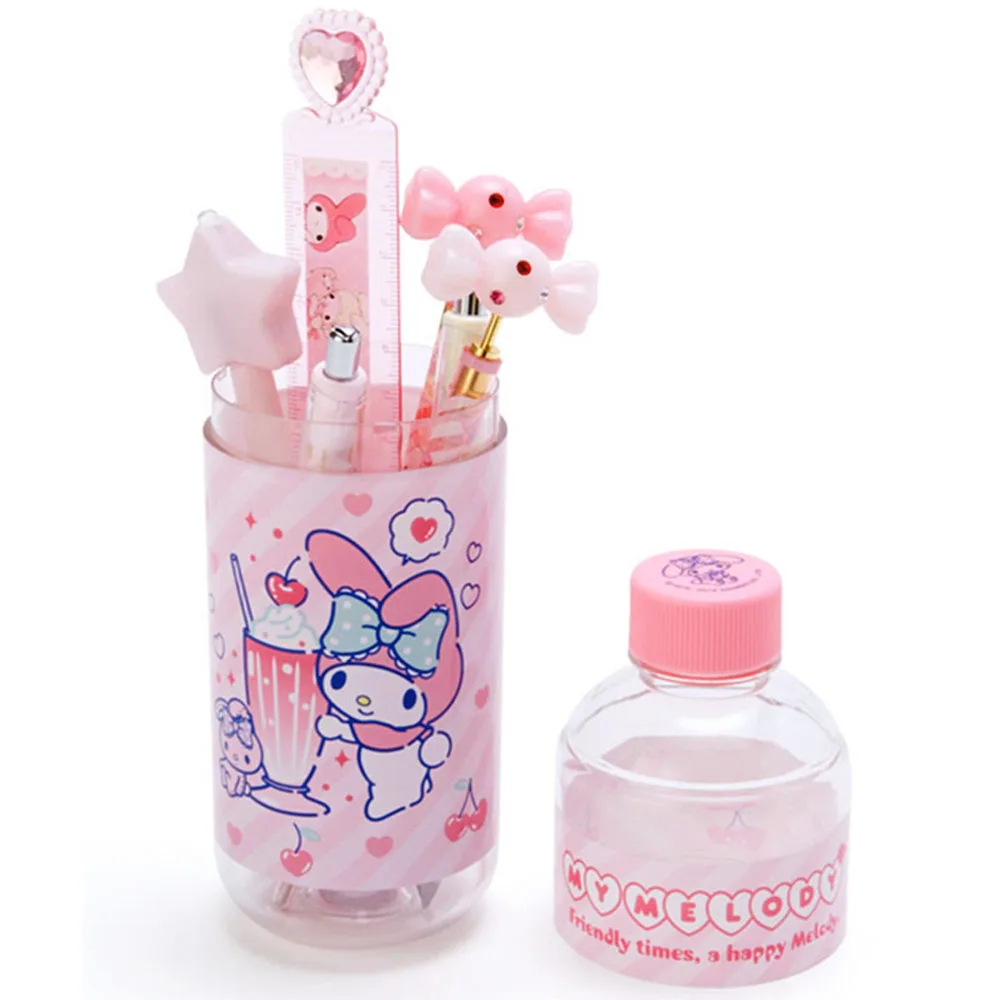 

10 см My Melody Cinnamoroll Kittys Gemini Sanrio плюшевая кавайная мультяшная Милая бутылка для напитков коробка для хранения искусственная для подарка девушк...