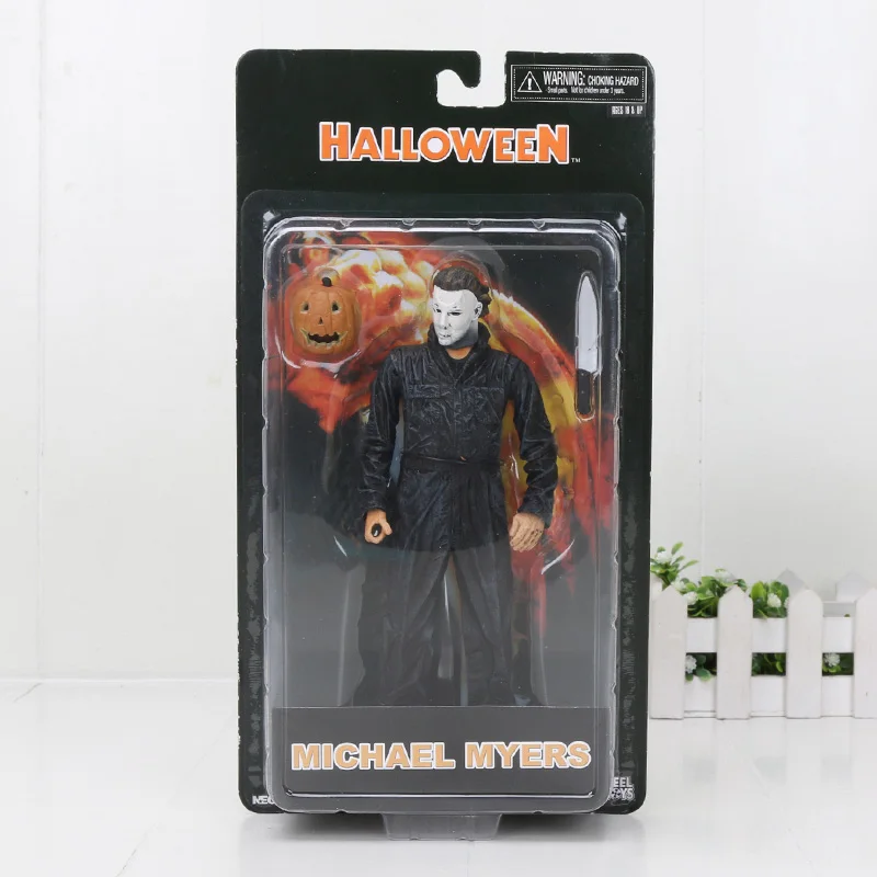 new in box 18 см NECA Хэллоуин конечная Лори строд ПВХ фигурка Коллекционная модель игрушки кукла подарок - Цвет: new in box