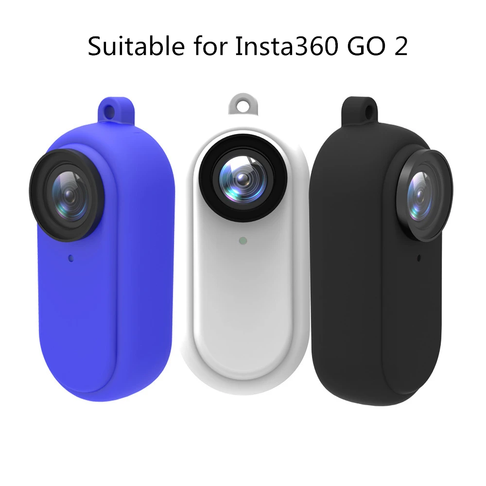 

For Insta360 GO 2 Thumb Anti-Shake Camera Smart AI Sports Video Camera Digital Camera Silicone Cover