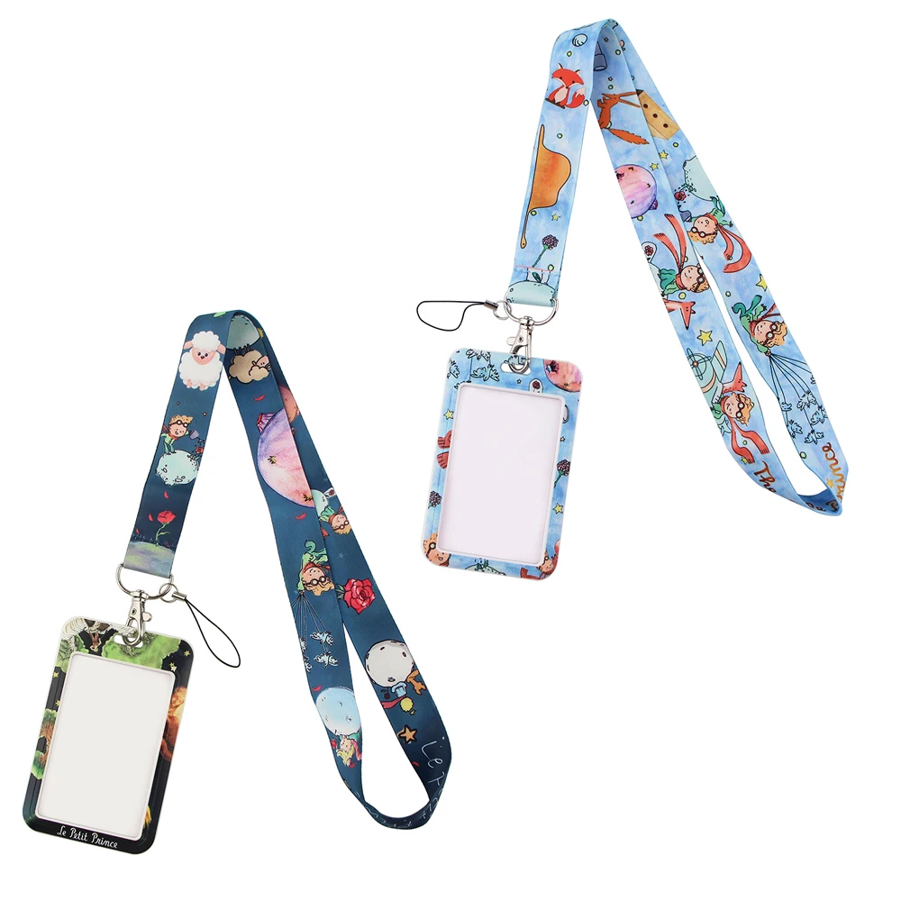 

K2863 The Little Prince Lanyards For keychain ID Card Pass Cell Phone USB Badge Holder Hang Rope Lariat Lanyard Gifts
