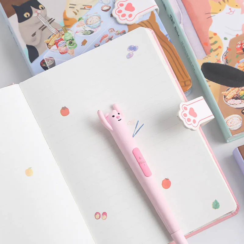 Милый блокнот в твердом переплете с изображением мультяшного кота милые