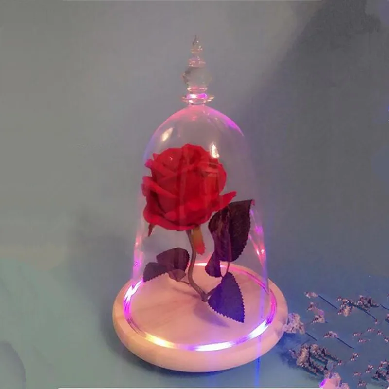 10*15 см маленький размер Lumiouns серия выше верхняя стеклянная купольная ваза