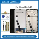 Оригинальный ЖК-дисплей для Xiaomi Redmi 9, сенсорный экран, дигитайзер с рамкой для Redmi 9 M2004 J19AG, запасные части в сборе