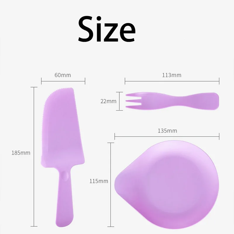 На свадьбу и день рождения вечерние торт одноразовые лоток для столовых приборов