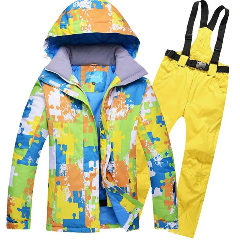Лыжный костюм Зима 2019 Спорт на открытом воздухе сноуборд одежда мужская