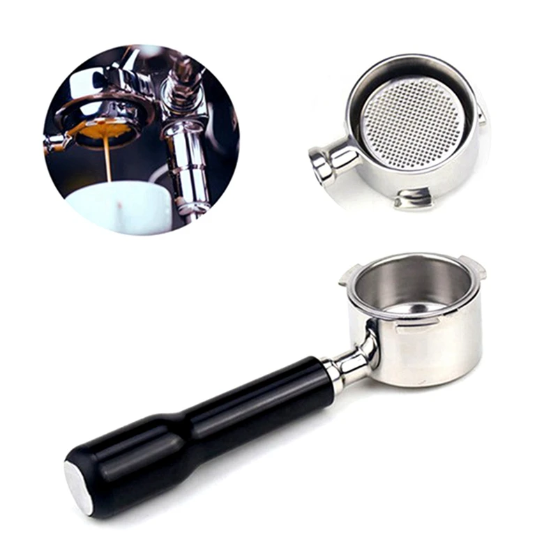 

1 Pcs Coffee Tamper Distributor Leveler & 1 Set Coffee Utensil Sets Coffee Bottomless Portafilter