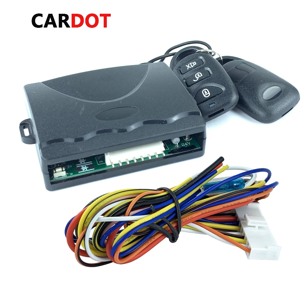 

CARDOT Central Lock Keyless Entry System Central Locking Car Alarm Accessories Door Remote Control Trunk Key