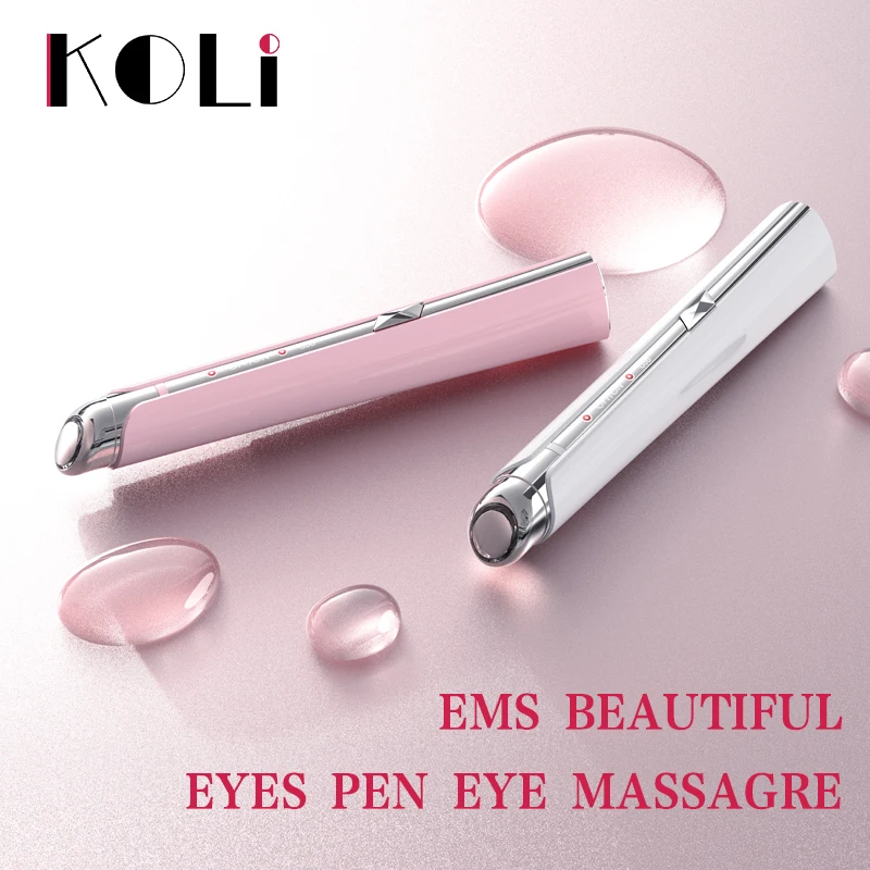 Ручка для удаления прыщей Koli синий светильник сумка глаз палочка темных кругов
