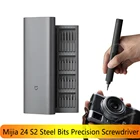 Набор прецизионных электрических отверток Xiaomi Mijia, инструменты для ремонта, Многоскоростной Регулируемый перезаряжаемый Магнитный бокс