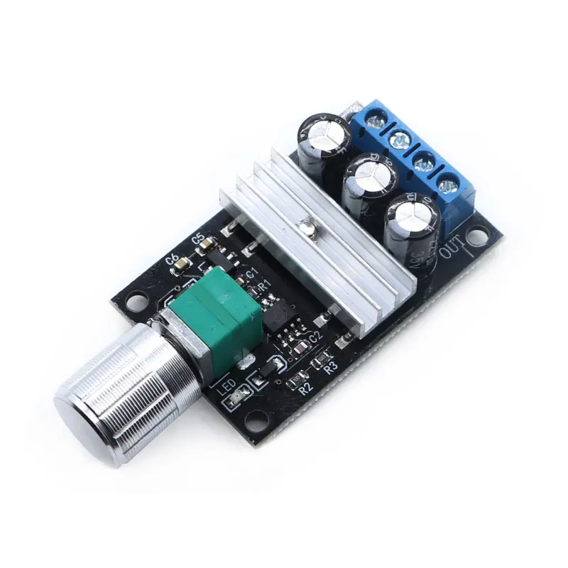 PWM контроллер скорости двигателя постоянного тока 6 В 12 24 28V 3A переключатель