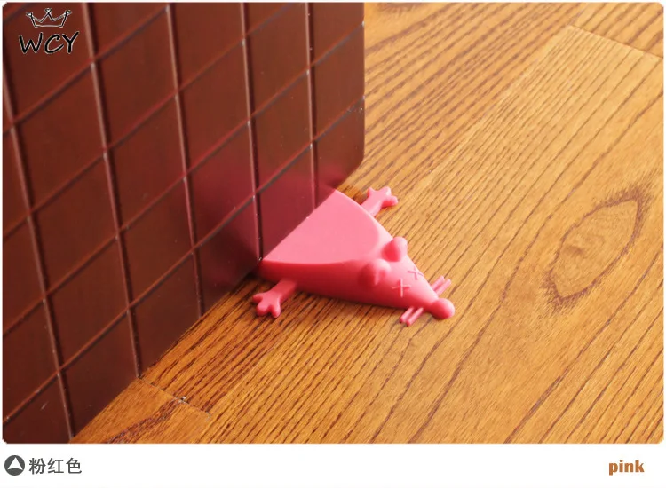 Защита от захлопывания двери с мультяшным мышонком крутая игрушка которая не