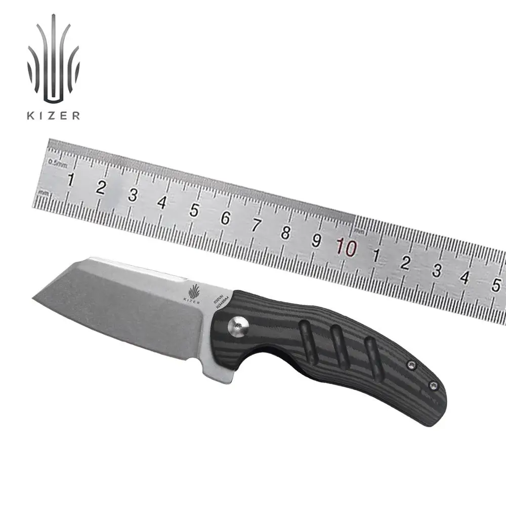 Kizer охотничий нож C01C Mini KI3488A4 2020 новый легкий EDC с ручкой из углеродного волокна
