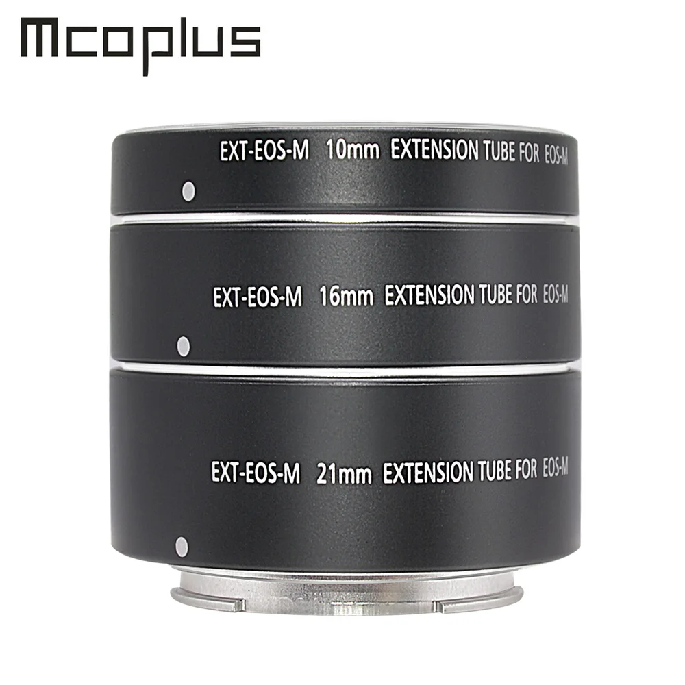 Удлинительное макрокольцо Mcoplus с автофокусом 10 мм 16 21 для Canon EF M Monut EOS M1 M6 M2 M3 M5 M50 M100