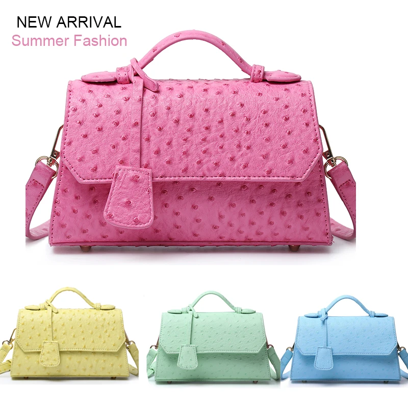 Сумка из кожи страуса сумка через плечо для женщин|Сумки с ручками| |