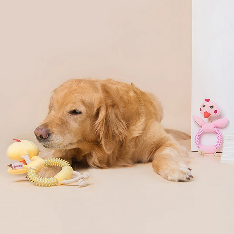 

Жевательные игрушки для собак, интерактивный плюшевый игрушка для агрессивных доме, крепкая собака Животные игрушка с TPR, Жевательная здоро...