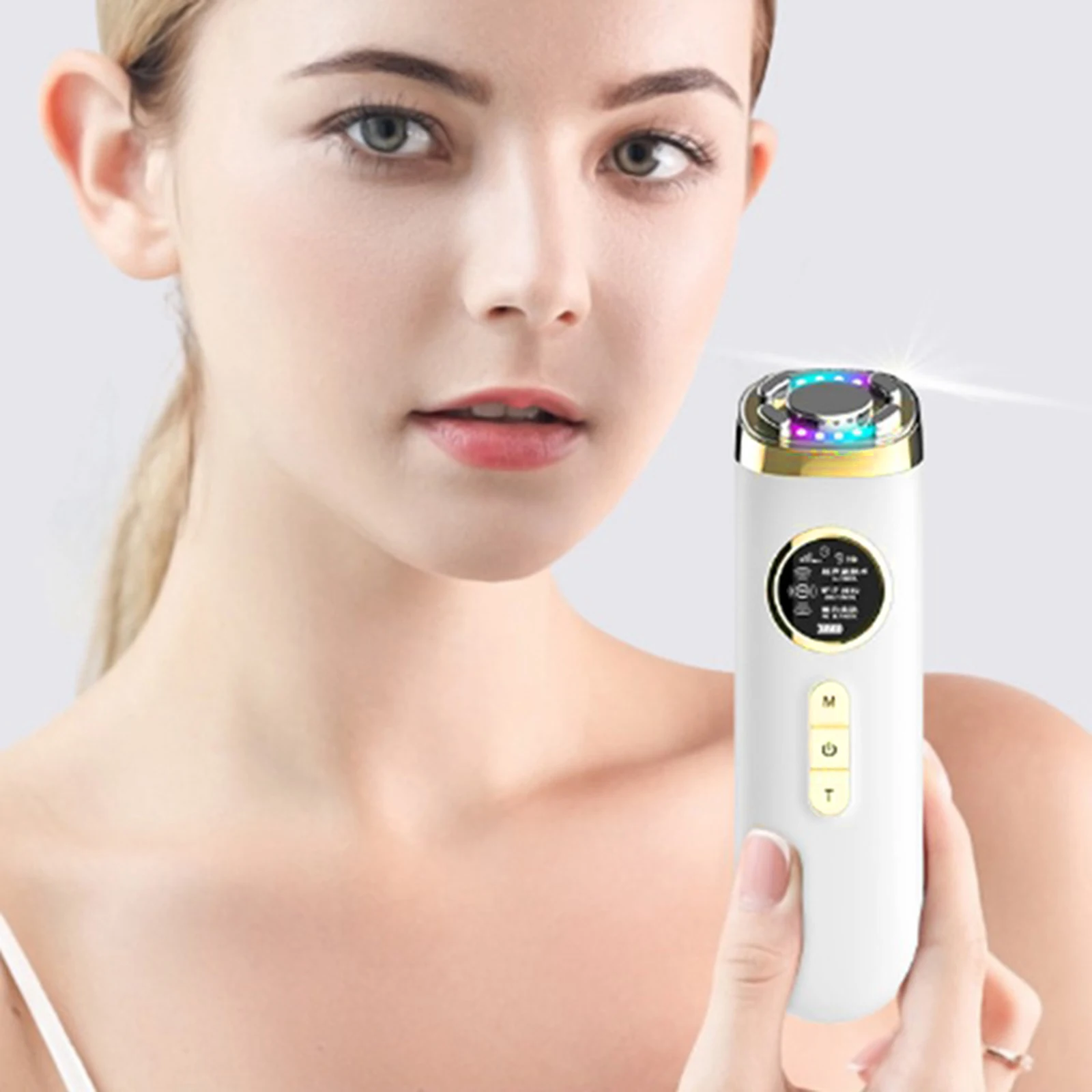 

Ultrasonic EMS Sonic Cleaner Beauty Device for Face Massager Facial