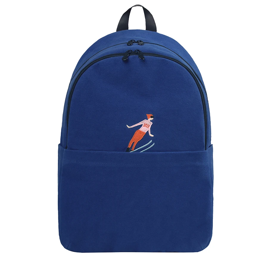 YIZISTORE original casual canvas creative traveling backpacks for boys and girls  in ATHLETICS series 2 (FUN KIK )