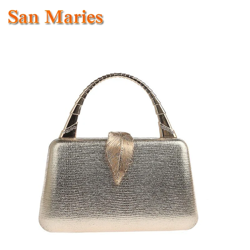 Роскошные брендовые Дизайнерские клатчи San Maries женские вечерние сумки для