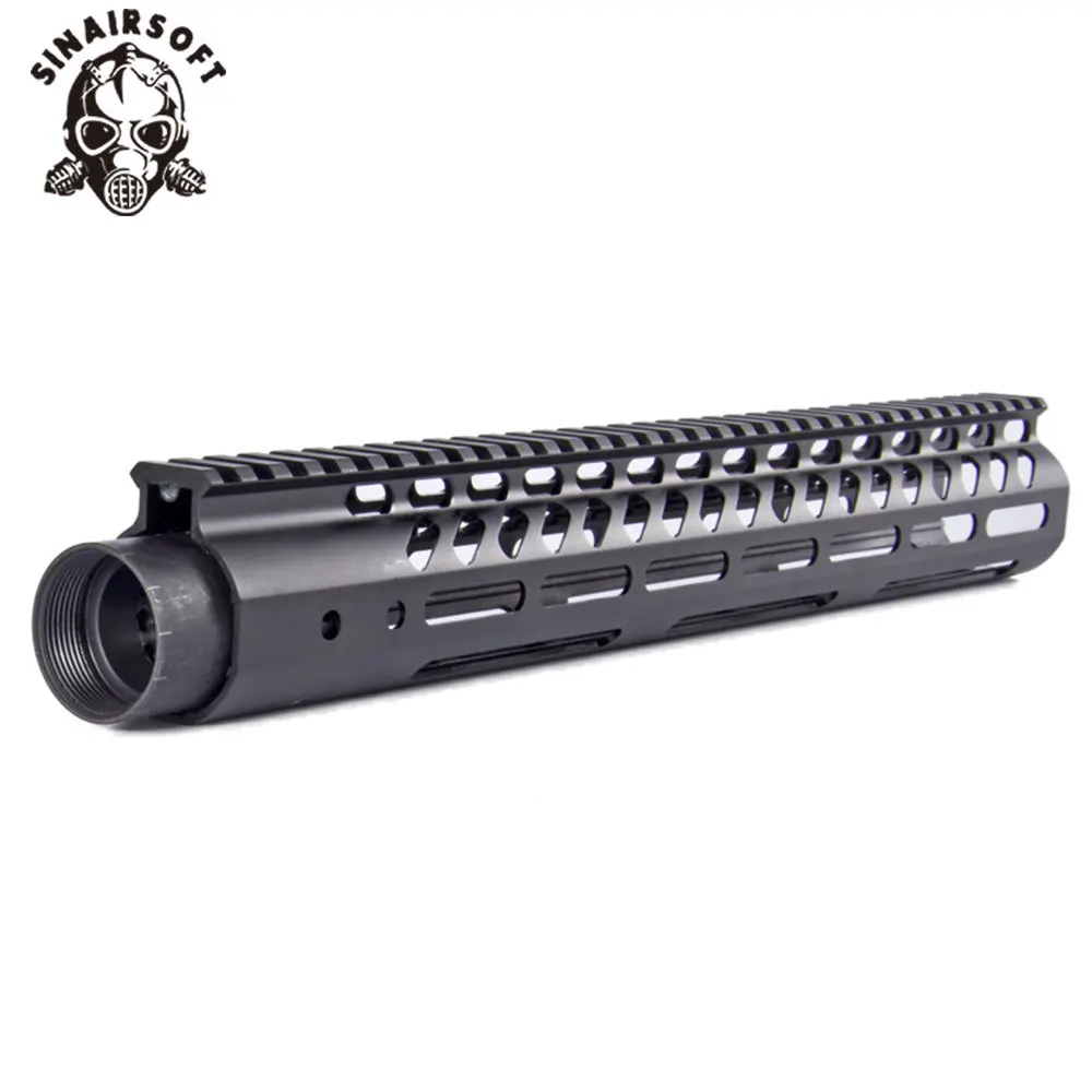 

SINAIRSOFT Free Float ультратонкая рельсовая система, защитная монолитная легкая с цилиндрической гайкой для страйкбола GBB AR15 SA4029