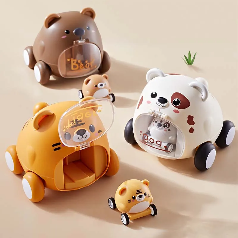 

Cute Inertial Catapult Car Children's Toy Car Boy Children's Car Clockwork Car Baby Puzzle New Strange Boy Toy Children's Gift