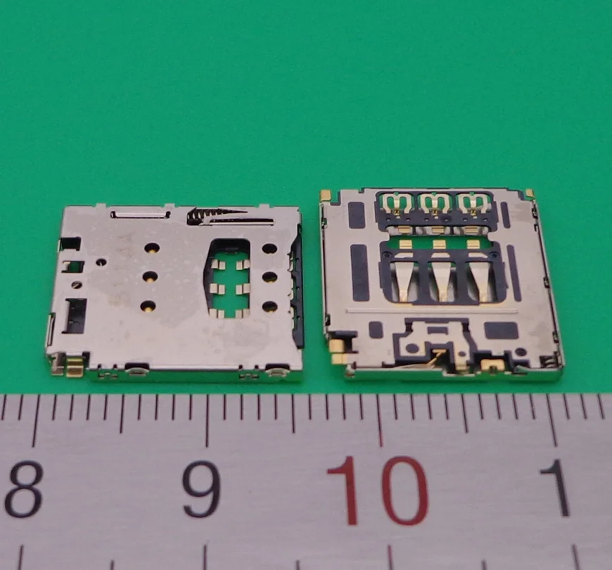

20pcs/lot sim card reader slot socket holder tray Connector for Motorola MOTO G LTE G2 G 2nd Gen XT1077 XT1079 XT1078