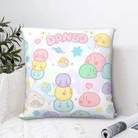 clannad square pillowcase cushion cover creative zip home decorative polyester for room nordic 4545cm