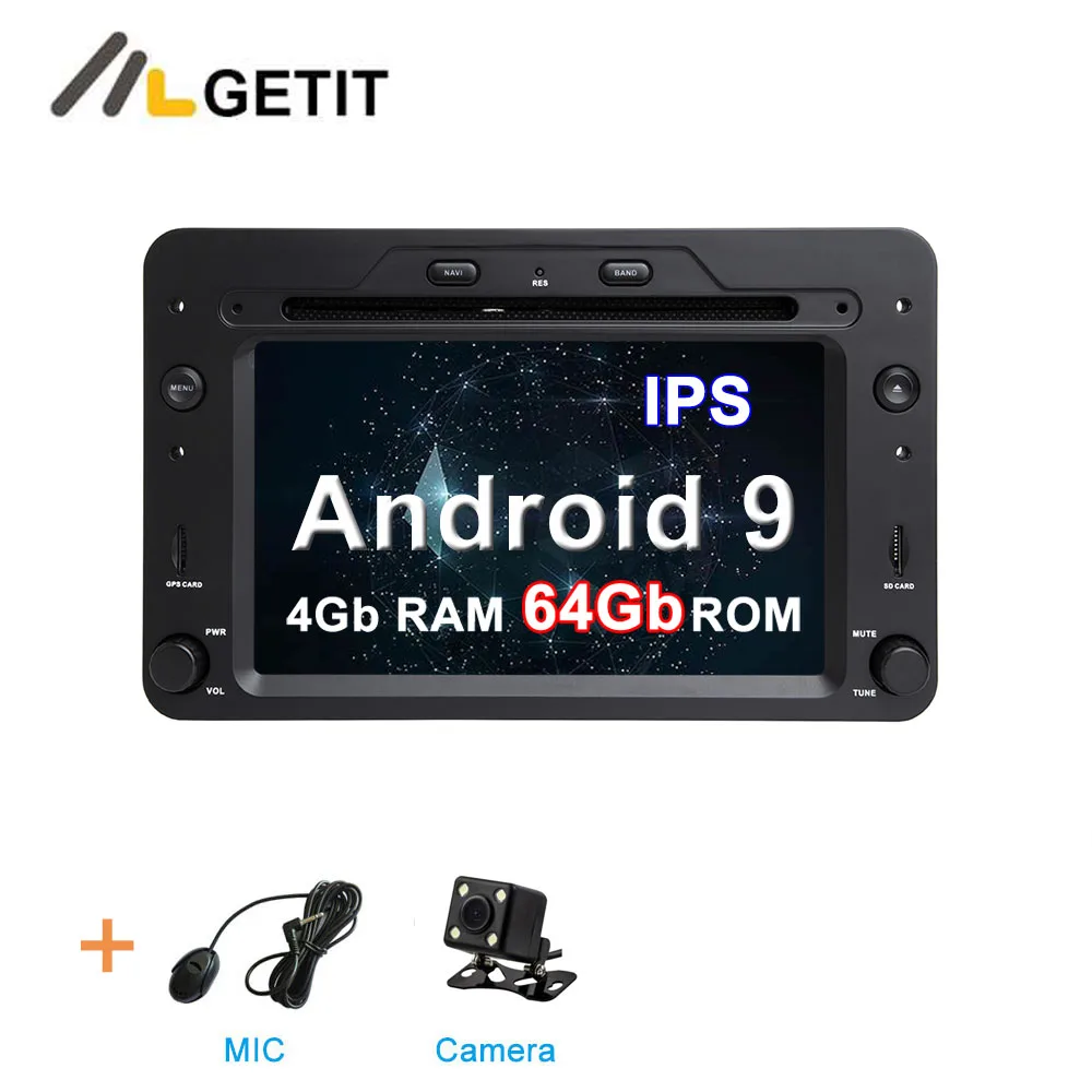 4G CAMERA DSP 64G Автомобильный DVD стерео Мультимедиа Радио Android 10 для Alfa Romeo Spider Alfa Romeo 159 Brera 159 Sportwagon - Цвет: 4G CAMERA