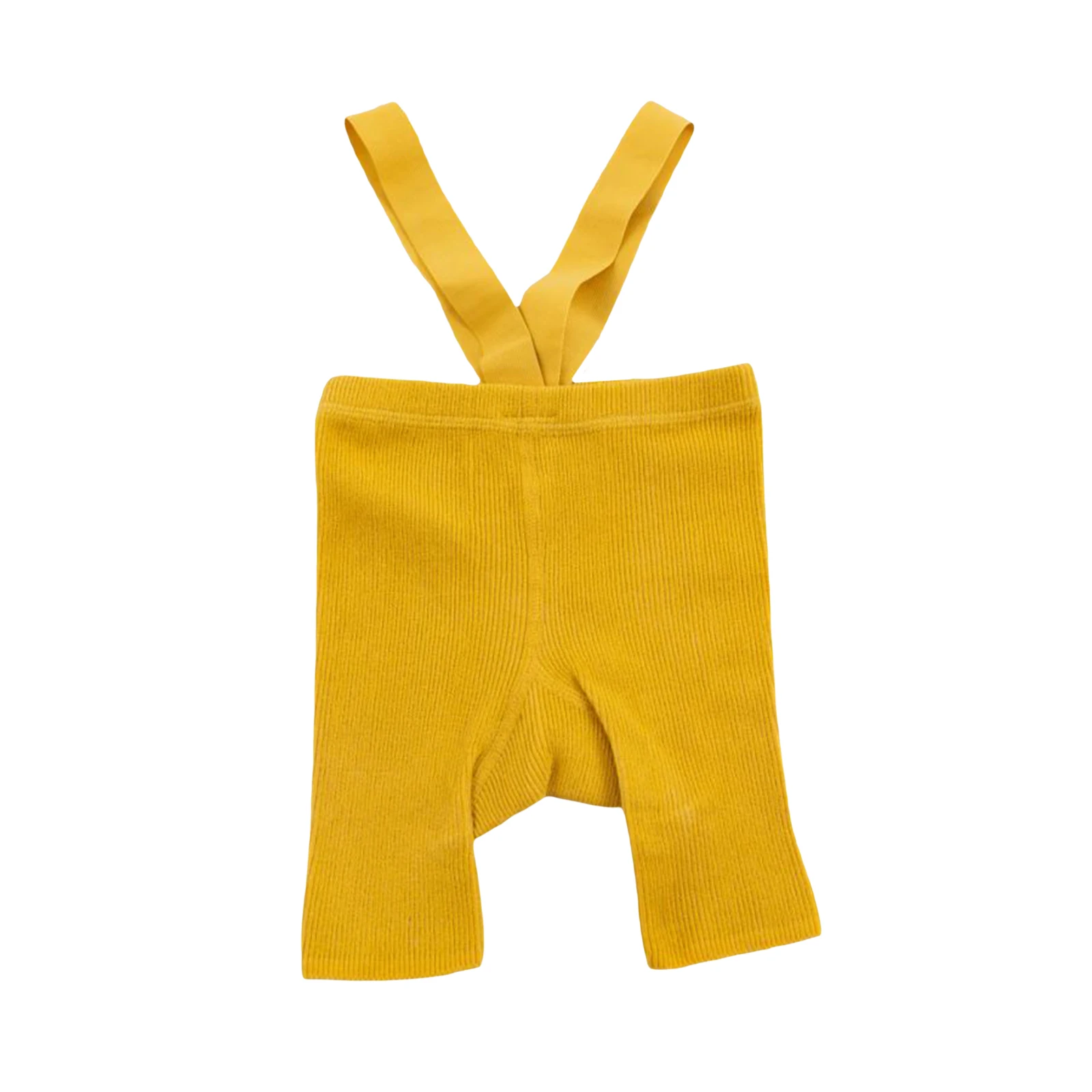 Колготки на подтяжках для младенцев весенне-летние однотонные вязаные