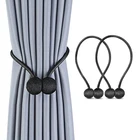 Занавес жемчужный магнитный шар новый простой аксессуар для веревки для галстука аксессуары для штанов задники Holdbacks зажимы для пряжки Держатель для крючка домашний декор