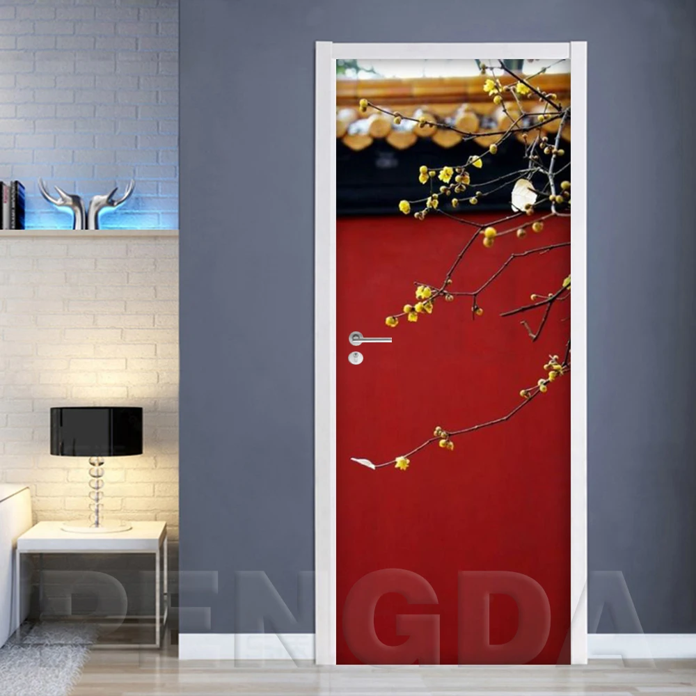 Домашний декор 3D наклейки строительная картина в китайском стиле самоклеящаяся