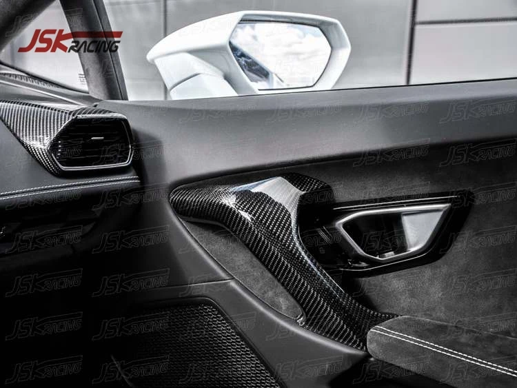 2014-2017 покрытие для дверной ручки из углеродного волокна LAMBO HURACAN LP610-4 (JSKLBHC14023) |