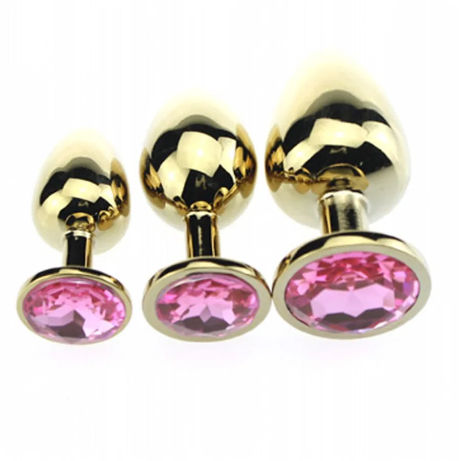 Женская вагинальная пробка S/M/L эротический массажер Анальная из нержавеющей