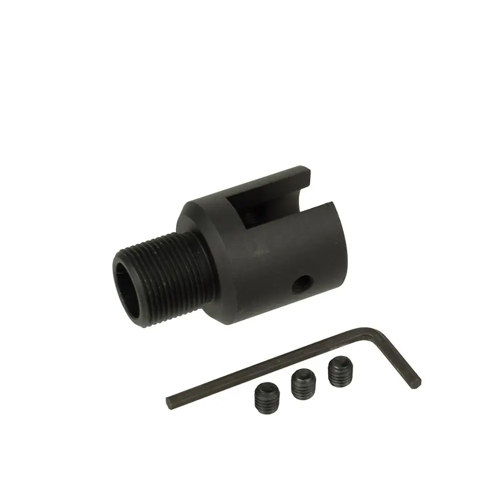 Алюминиевый Ruger 1022 10/22 намордник тормозной адаптер 1/2x28 &amp 5/8x24 .750 бочка Торцевая