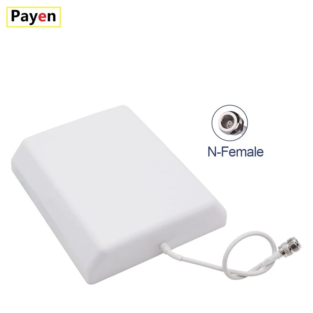 LTE Lnternal External Panel Antenna Indoor Outdoor Antenna 800-2500MHz for GSM CDMA Cell Phone Siganl Booster Repeater