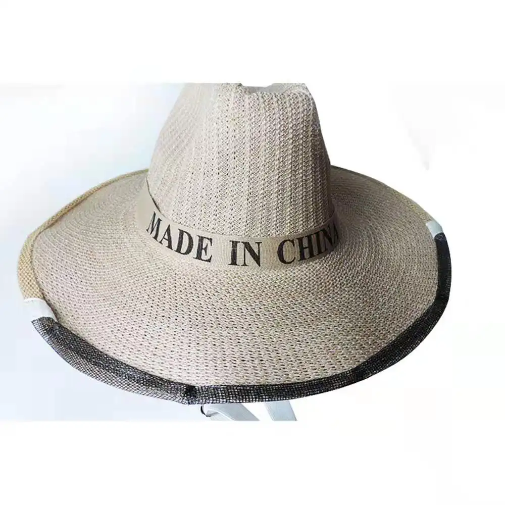chapéu protetor de rede de venda de cabeça do chapéu de apicultura para menino