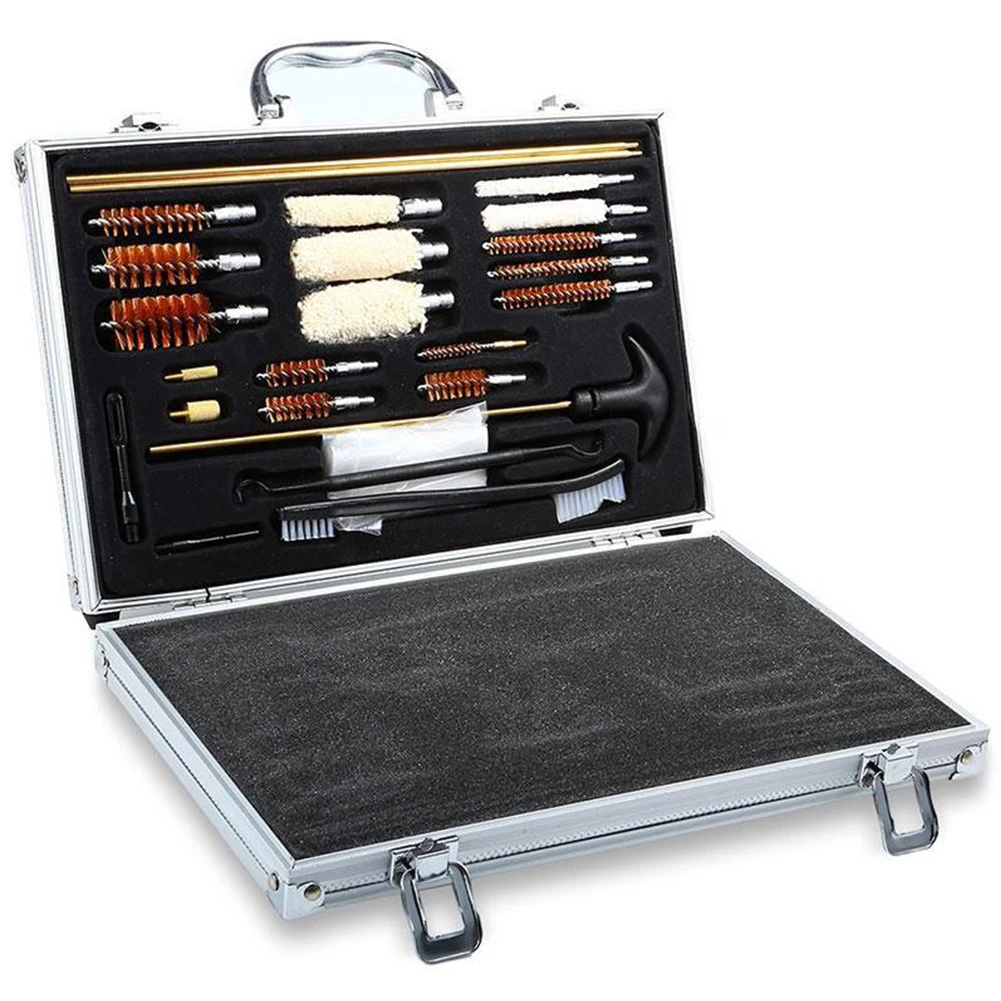 

24pcs Gun Cleaning Kit Universal Gun Cleaner Brush Tool for Pistol Hunting Rifle Shotgun Firearm Cleaner Hunting Accessories