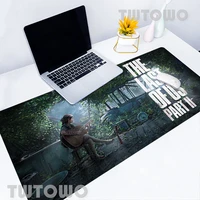 the last of us custom hd mouse pad natural rubber anime anti slip gamer soft carpet home mouse mat mousepads keyboard pad
