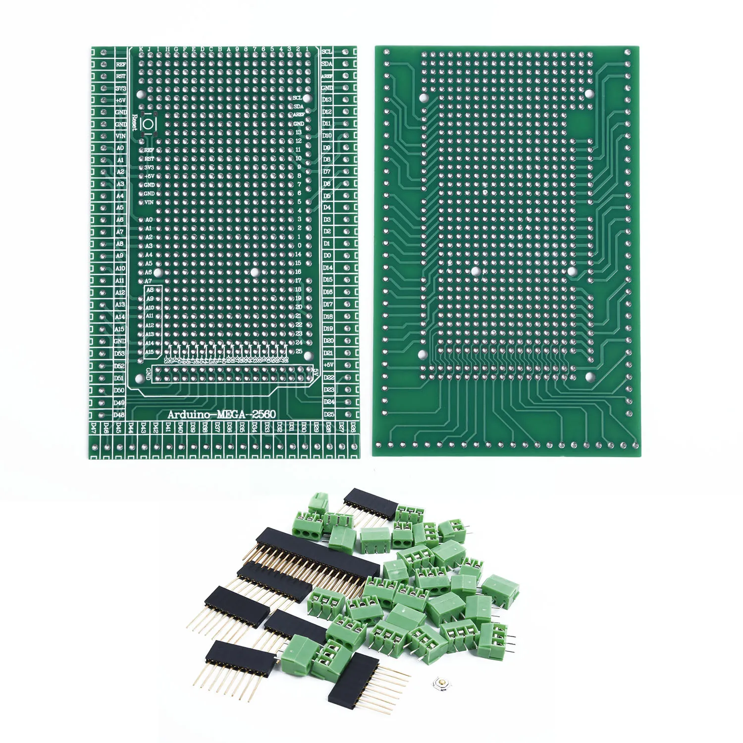 

MEGA-2560 R31 Prototype Screw Terminal Block Board Kit Spare For Arduino Replace