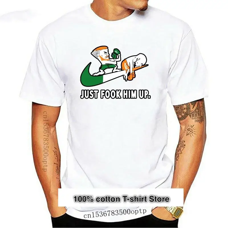 

Хлопковая рубашка для манги corta Conor McGregor, для мужчин, новинка