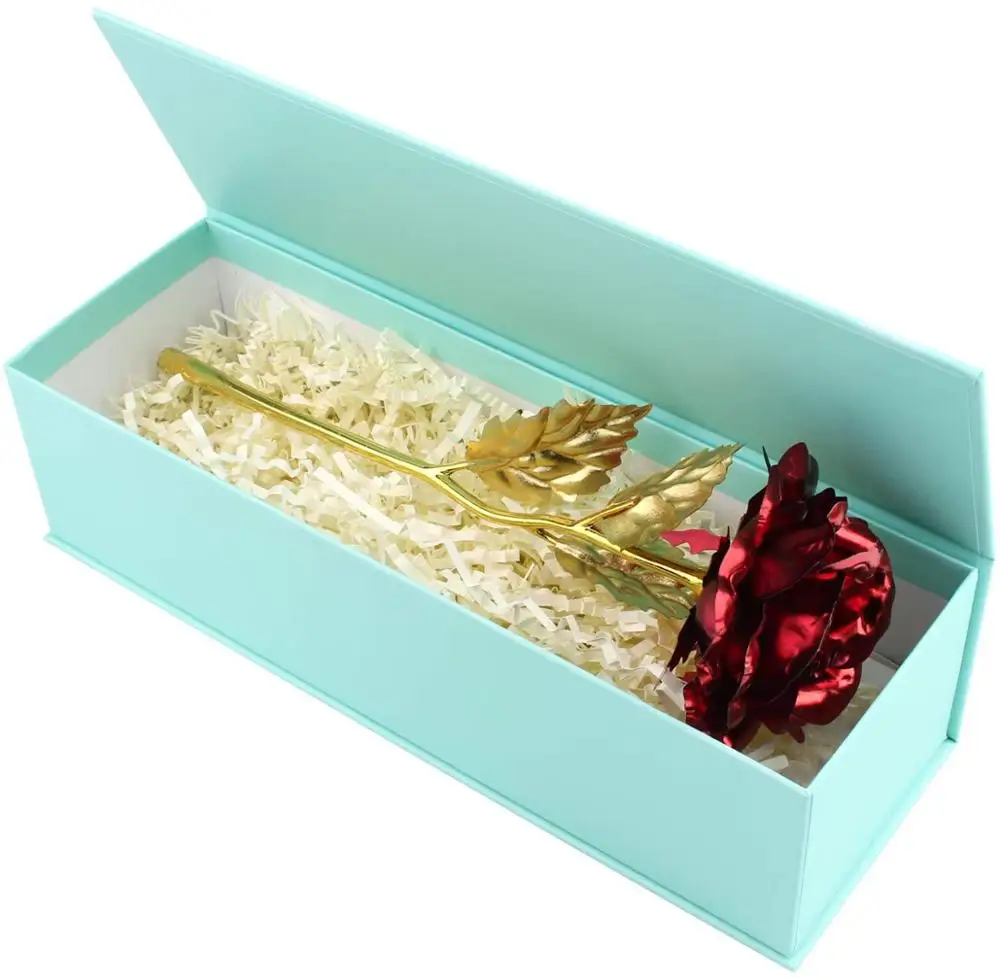 Подставка в форме сердца из 24-каратной Золотой розовой фольги уникальные подарки