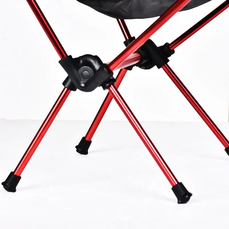 

Portable Outdoor Chair Lightweight Fishing Camping BBQ Chairs Folding Extended Hiking Seat Garden Ultralight 4 Colors