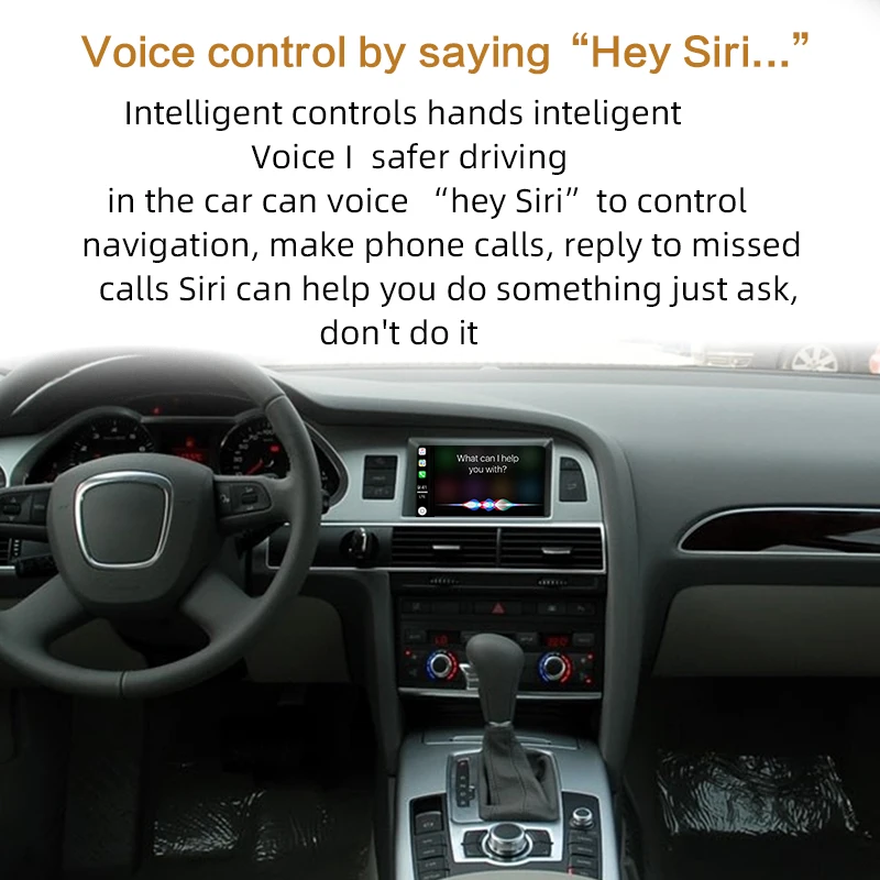 Sinairyu беспроводной Apple Carplay для Audi MMI 2G обновленный Android Mirroring Wi-Fi автомобиль играть